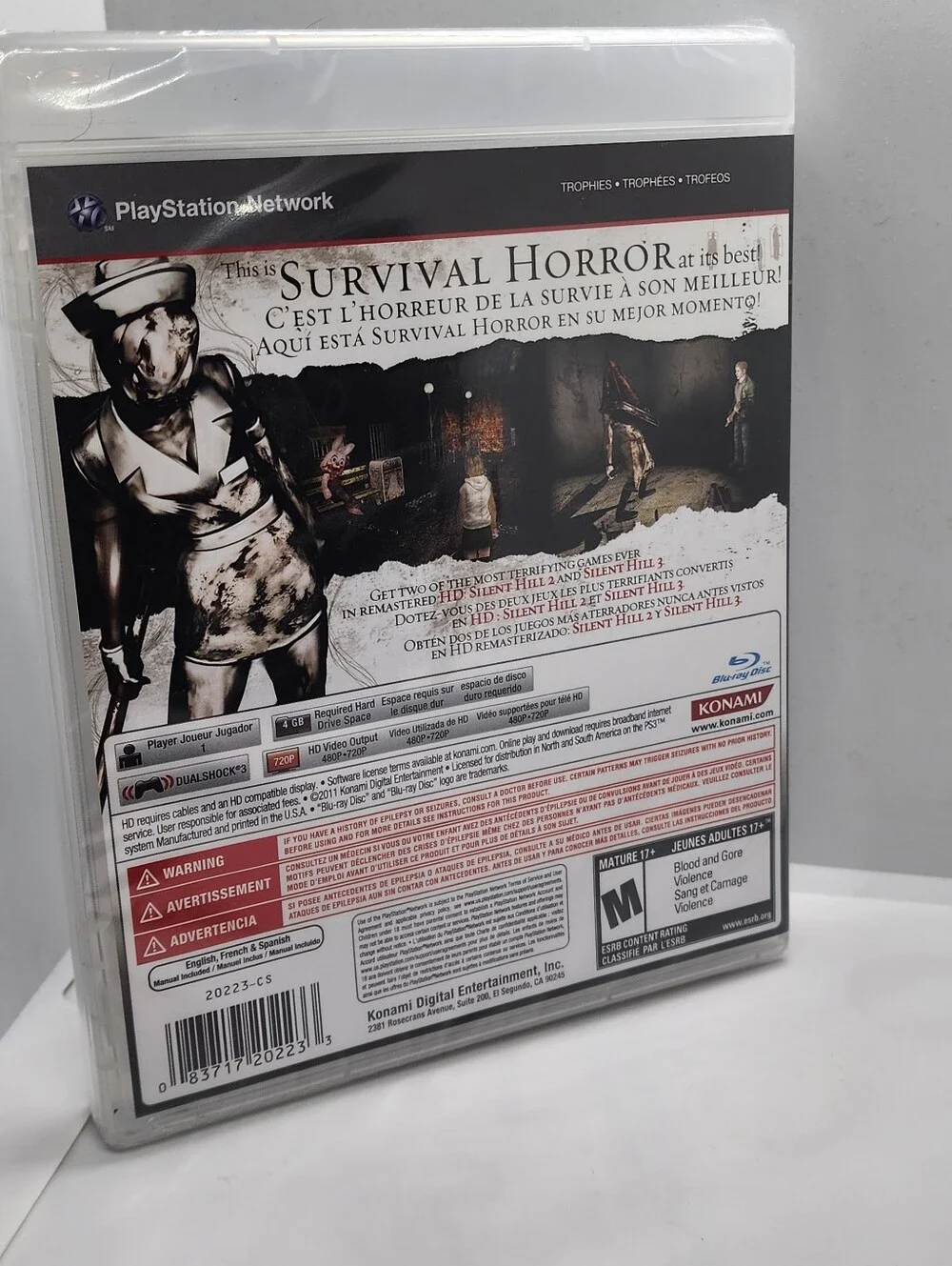 Silent Hill HD Collection for PS3 New Sealed